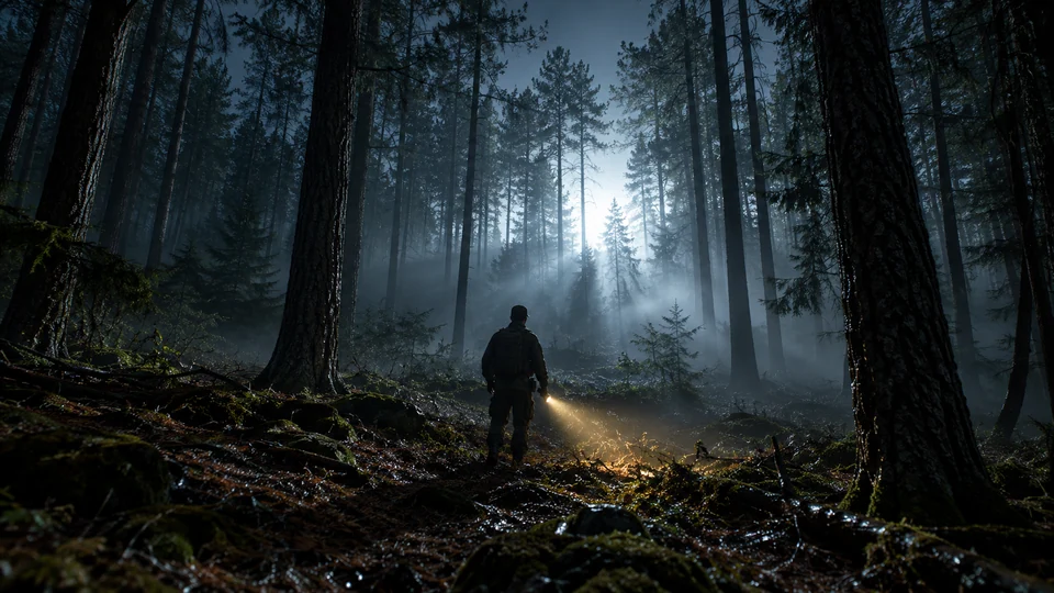 Cinematic cover artwork for Rendlesham Forest